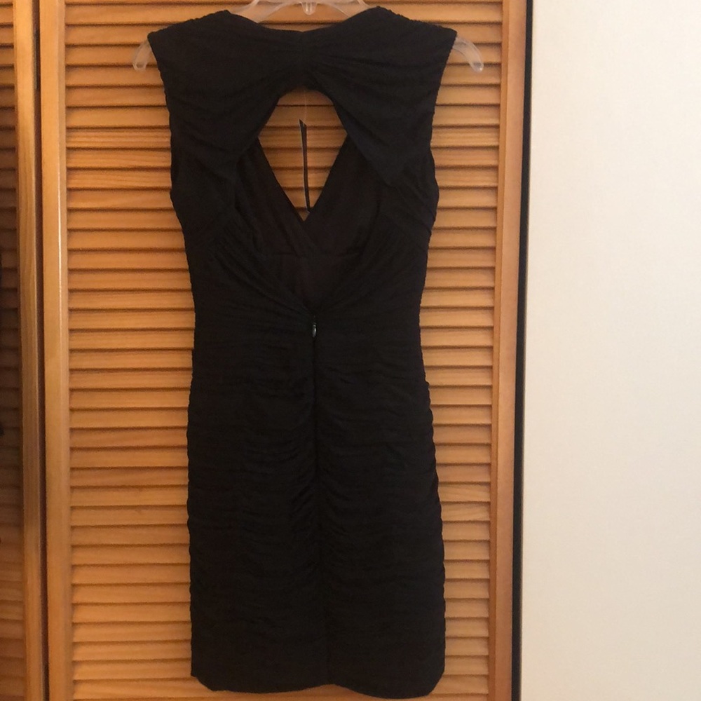 BCBG Max Azria LBD Black Cocktail Party Dress NWT Size Small - Picture 7 of 8